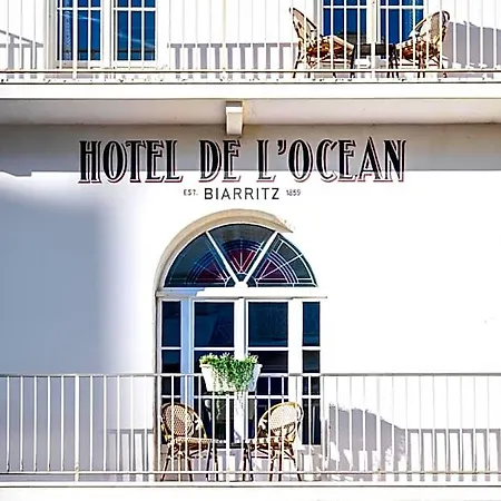 De L'ocean Et Restaurant - Coeur De 3* Μπιαρίτζ