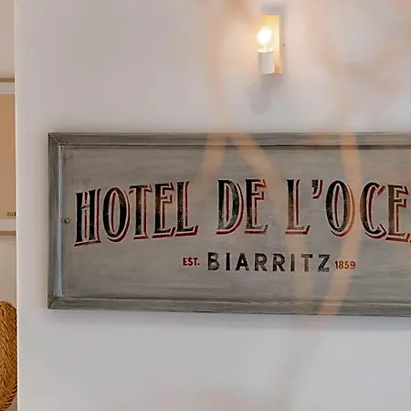 De L'ocean Et Restaurant - Coeur De Μπιαρίτζ