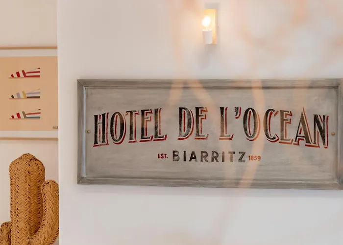 Hotel De L'Ocean Et Restaurant - Coeur De Ville Biarritz