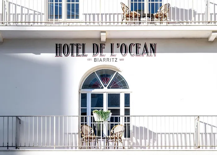 Hotel Hotel Restaurant de l'Océan - Coeur de ville, proche Grande Plage et Port Vieux Biarritz